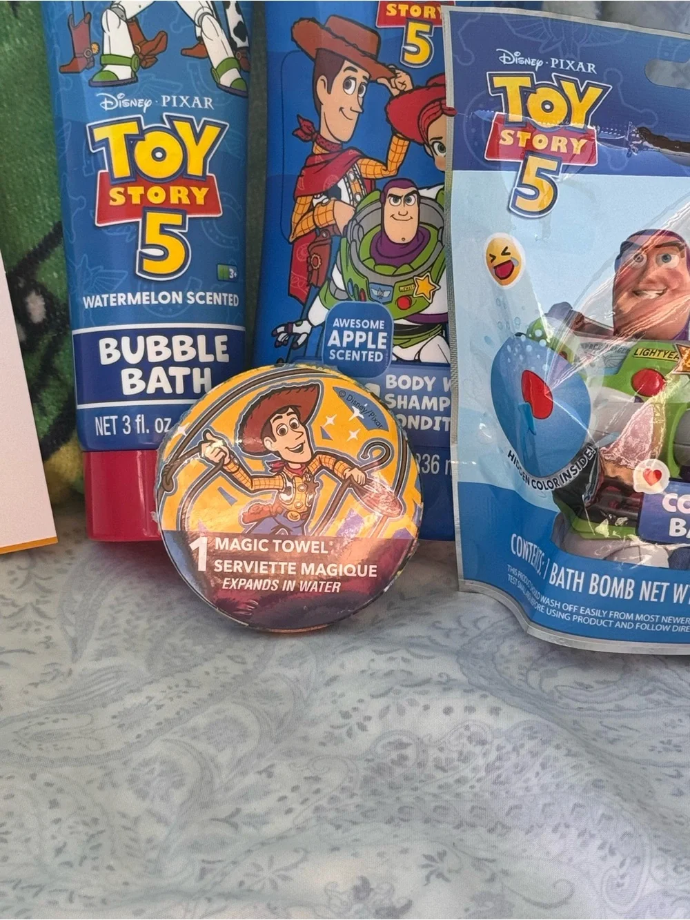 Toys Story Bath & Shower Set - Woody